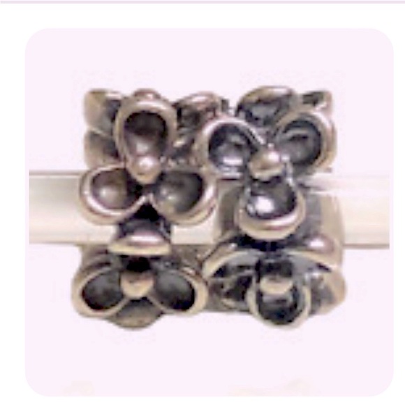 (2) Pandora Charm CZ Spacers - Picture 1 of 1